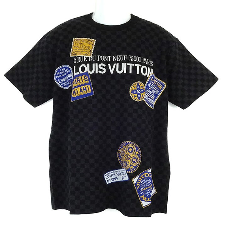 楽天市場】ルイヴィトン Tシャツ メンズ LOUIS VUITTON ダミエ 
