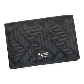 フェンディ 名刺入れ メンズ FENDI シャドー カードケース 7M0222 AJF4 F19KP ブラック