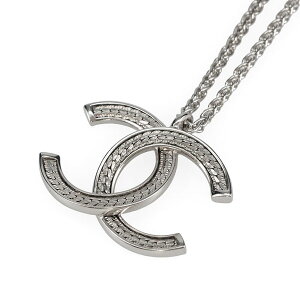 �V���l�� �l�b�N���X ���f�B�[�X CHANEL �R�R�}�[�N���`�[�t ABE252 B18058 NZS81 �V���o�[