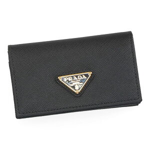�v���_ ���h���� ���f�B�[�X PRADA �T�t�B�A�[�m�g���C�A���O�� �J�[�h�P�[�X 1MC122 QHH F0002 �u���b�N