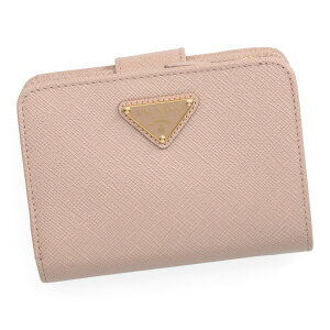プラダ 財布 レディース PRADA サフィアーノトライアングル財布 1ML018 QHH F0236 CIPRIA ピンクベージュ