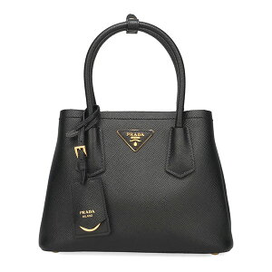 �v���_ �o�b�O ���f�B�[�X PRADA �_�u�� �X���[���T�t�B�A�[�m���U�[�o�b�O 1BG443 2A4A F0002 NERO �u���b�N