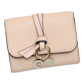 クロエ 財布 レディース CHLOE アルファベット スモールトリフォールドウォレット CHC21WP945 F57 6J5 セメントピンク