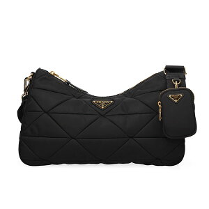 �v���_ �o�b�O ���f�B�[�X PRADA ���[�W �p�f�b�h ���i�C�����o�b�O 1BC232 RDJN F0632 �u���b�N