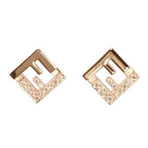 �t�F���f�B �s�A�X ���f�B�[�X FENDI �t�H�[�G�o�[�t�F���f�B�s�A�X 8AL294 ATEP F15IG ���[�Y�S�[���h �N���X�^��
