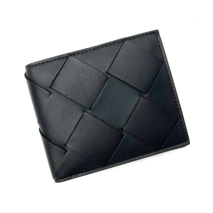 楽天市場 ボッテガヴェネタ 財布 メンズ Bottega Veneta 二つ折り財布 Vo0bi 1000 ブラック カミーノ
