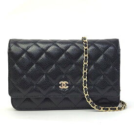 シャネル チェーンウォレット CHANEL クラシック AP0250 Y01864 C3906 ブラック ゴールド金具