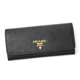 プラダ 財布 レディース PRADA サフィアーノレザー 1MH132 QWA F0002 NERO ブラック