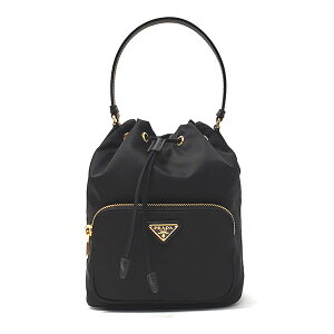 �v���_ �o�b�O ���f�B�[�X PRADA �f���G�b�g ���i�C���� �o�P�b�g�o�b�O 1BH038 RV44 NERO �u���b�N