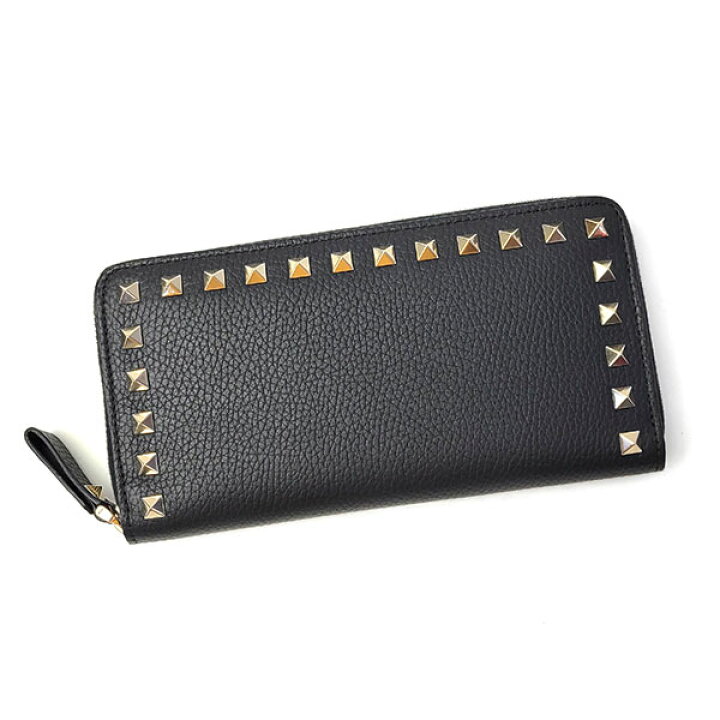 楽天市場】ヴァレンティノ 財布 VALENTINO ロックスタッズ グレイン  