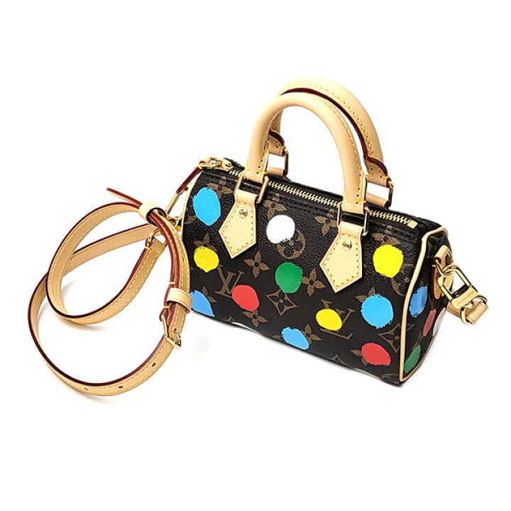 楽天市場】ルイヴィトン 草間彌生 バッグ LOUIS VUITTON LV x YK ナノ 