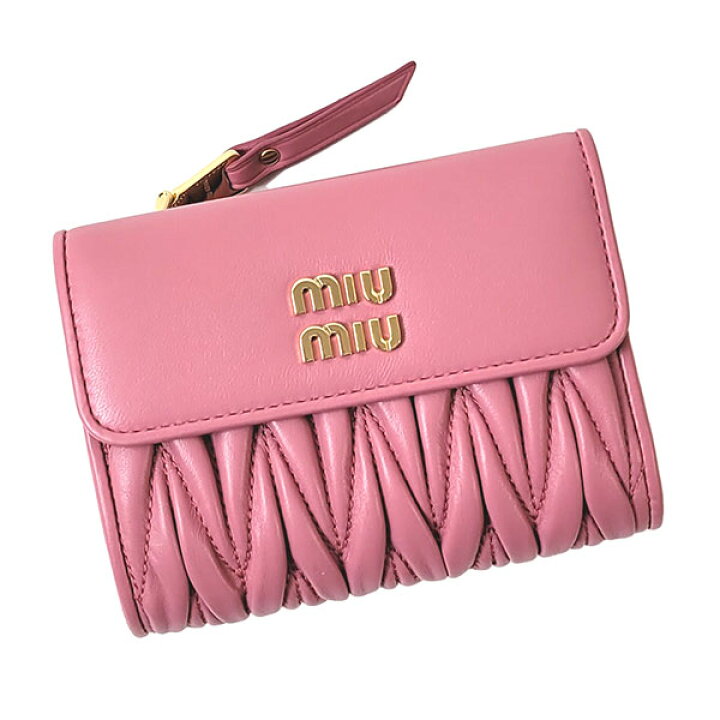 楽天市場】ミュウミュウ 財布 レディース miumiu マテラッセレザー 
