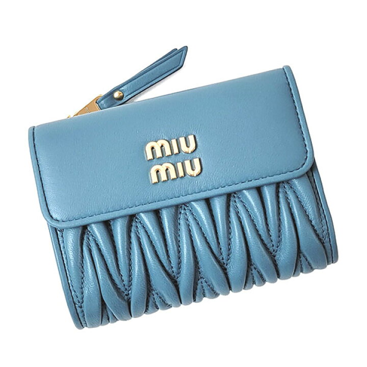 楽天市場】ミュウミュウ 財布 レディース miumiu マテラッセレザー  