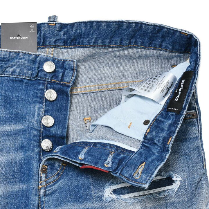 楽天市場】DSQUARED2 / ディースクエアードSKATER JEANスケーター 