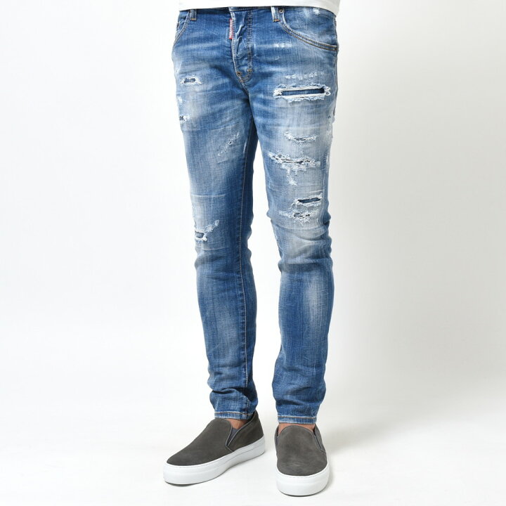 楽天市場】【SP50】DSQUARED2 / ディースクエアードSKATER JEAN 