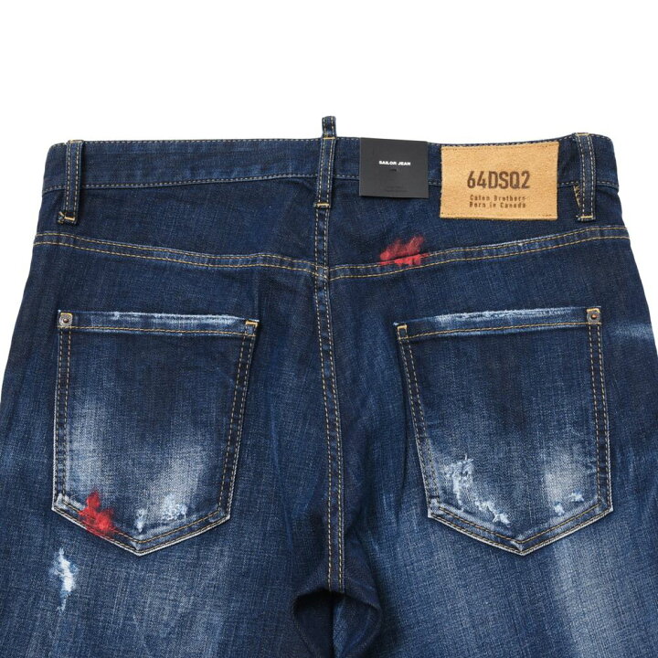 楽天市場】DSQUARED2 / ディースクエアードSAILOR JEANセーラー ジーン