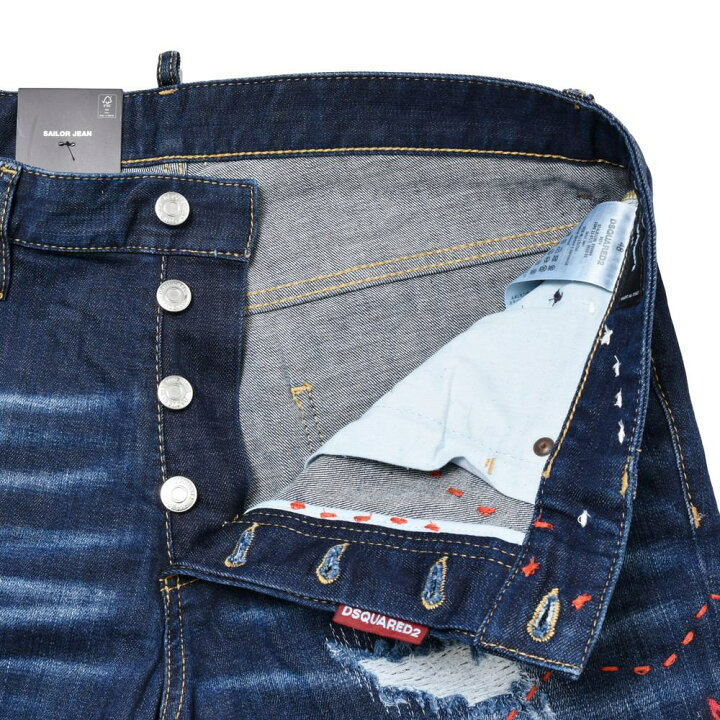 楽天市場】【SALE50】DSQUARED2 / ディースクエアードSAILOR JEAN 