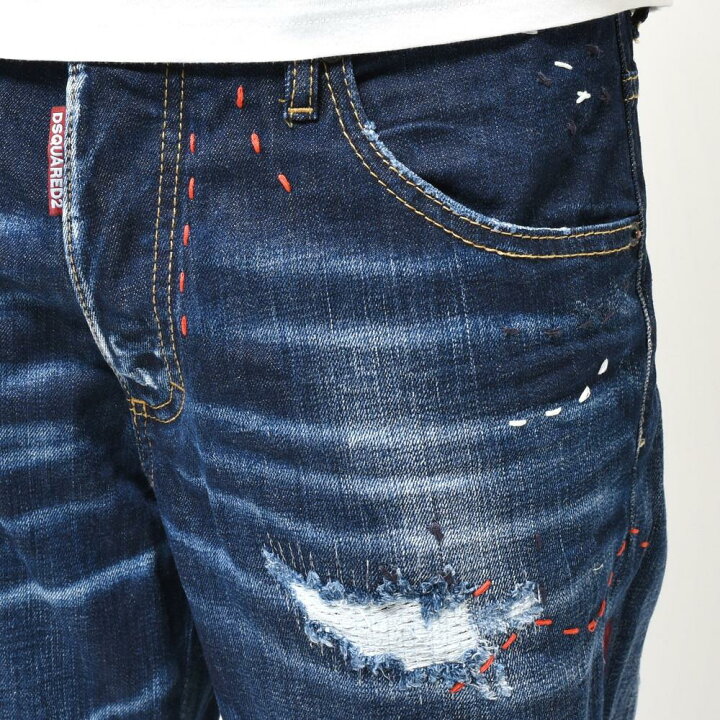 楽天市場】DSQUARED2 / ディースクエアードSAILOR JEANセーラー ジーン