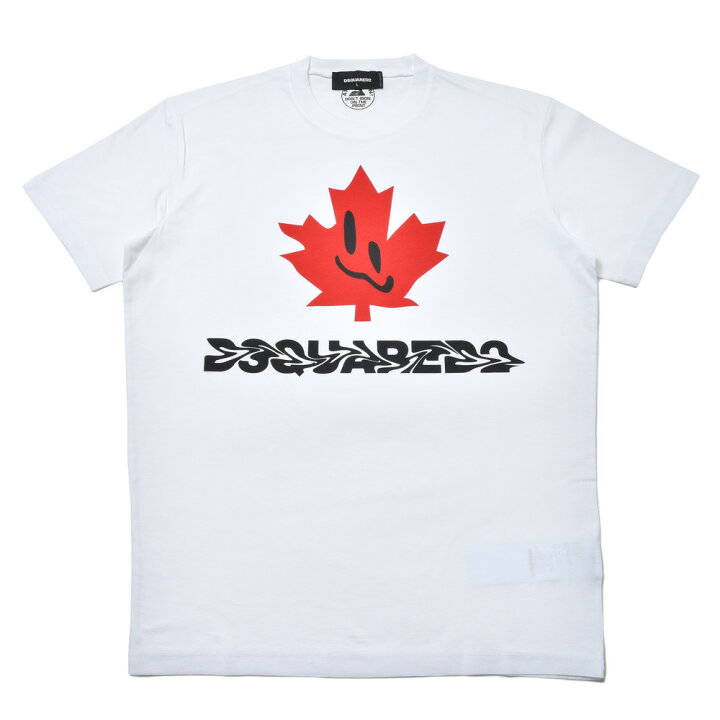 楽天市場】DSQUARED2 / ディースクエアードコットンロゴプリントS/S 