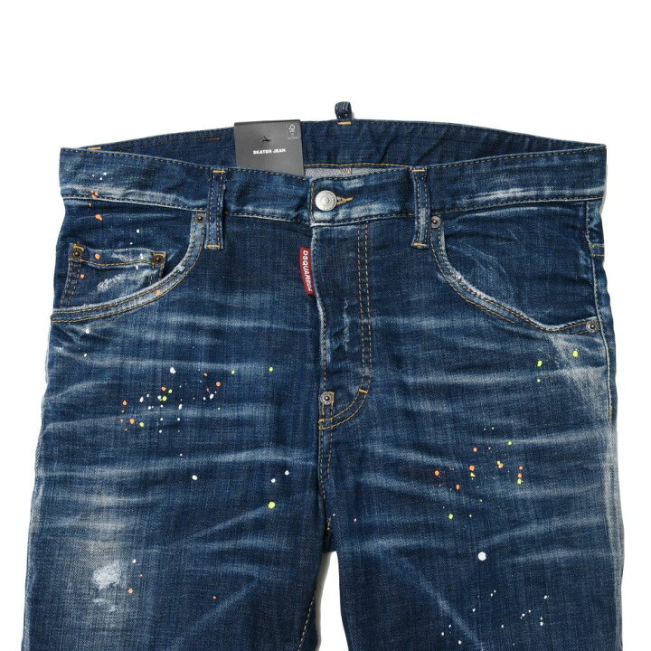 楽天市場】【50】DSQUARED2 / ディースクエアードSKATER JEAN 