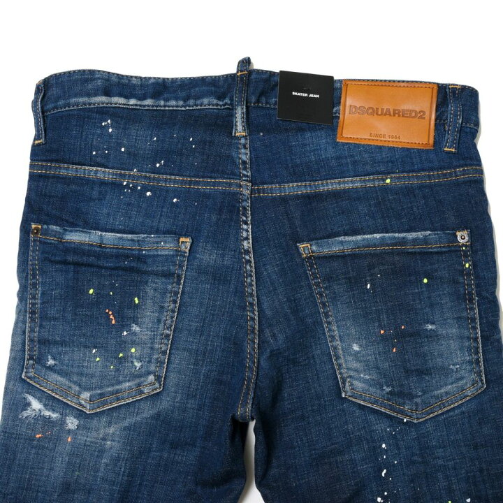 楽天市場】【50】DSQUARED2 / ディースクエアードSKATER JEAN 