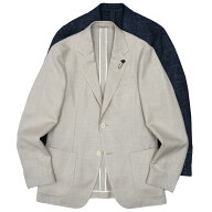 LARDINI / ラルディーニROMAローマ ウールリネンシルクホップサック2Bジャケット 6116-A6202Q4523 770610…