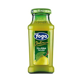 ヨーガ yoga スッコ・ディ・ペーラ（ 洋ナシ ） 200ml 洋なし ジュース 果汁入り飲料 果汁70% 濃厚 美味しい なし ナシ 梨 瓶 飲みきりサイズ イタリア 食品 飲料