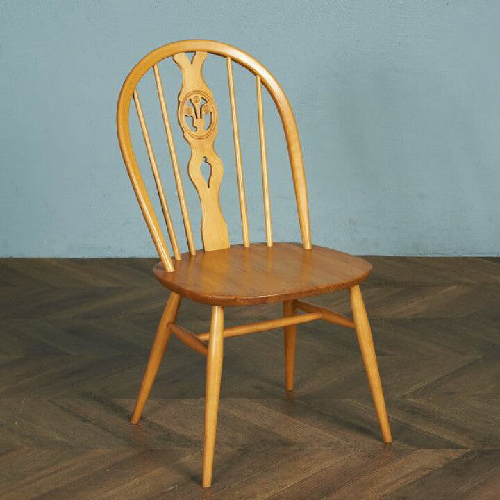 楽天市場】アーコール ERCOL シスルバックチェア ラウンドメタルラベル 