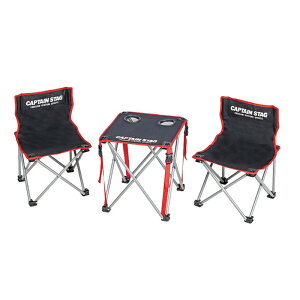 CAPTAIN STAG �W���[�� �R���p�N�g�e�[�u���`�F�A�Z�b�g UC-1702 �L���v�e���X�^�b�O ��