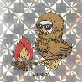 NANGA ホログラフィックガーシースクエアステッカーTAKIBI ナンガ