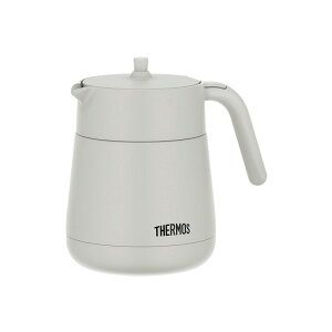 サーモス 真空断熱ティーポット ライトグレー TTE-700 THERMOS※
