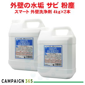 スマート 外壁洗浄剤 4kg×2本