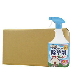 除草剤 アースガーデン みんなにやさしい除草剤 おうちの草コロリ 1000ml×9本［非農耕地用］