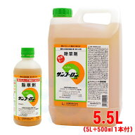 除草剤 サンフーロン液剤 5.5L 大成農材 5L ＋ 500ml×1...