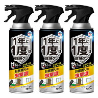 アース製薬 ゼロノナイト イヤな虫用 ジェット 450ml×3本 ムカデ アリ クモ
