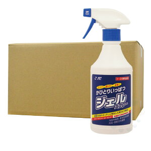 かびとりいっぱつジェルスプレー 500g×12本 バス 洗剤 黒カビ 結露 シリコン防カビ