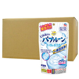 トイレ洗剤 らくハピ いれるだけバブルーン トイレボウル×24個 アース製薬 洗浄 除菌 水洗トイレ用