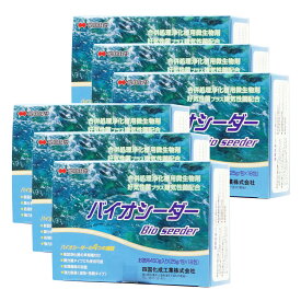 浄化槽用脱臭剤 バイオシーダー 450g入 （25g×18包）×6個 四国化成工業 浄化槽バクテリア シーディング剤