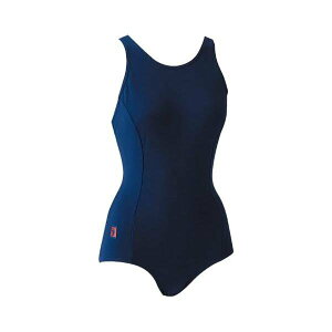 フットマーク(FOOTMARK) レディース フィットネス スクール水着 ワンピース 101502 ネイビー(08)