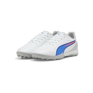 �v�[�}(PUMA) �T�b�J�[ �g���[�j���O�V���[�Y �L���O �v�� TT 10787202 �z���C�g/�u���[M/F�O���[(02)