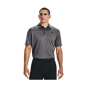 アンダーアーマー(UNDER ARMOUR) ゴルフ ポロシャツ テックポロ 1290140 メンズ グラファイト/ブラック