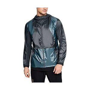 A_[A[}[(UNDER ARMOUR) 18S UA PERPETUAL FZ JACKET MDTCY SLG/BLK