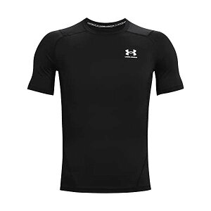 A_[A[}[(UNDER ARMOUR) RvbVEFA HG Armour Comp SS BLACK/WHITE
