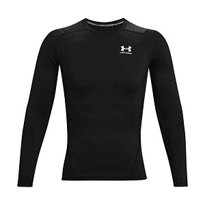 A_[A[}[(UNDER ARMOUR) RvbVEFA HG Armour Comp LS BLACK/WHITE