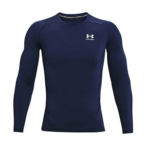 A_[A[}[(UNDER ARMOUR) RvbVEFA HG Armour Comp LS Midnight