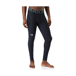 A_[A[}[(UNDER ARMOUR) RvbVEFA HG Armour Leggings BLACK/WHITE