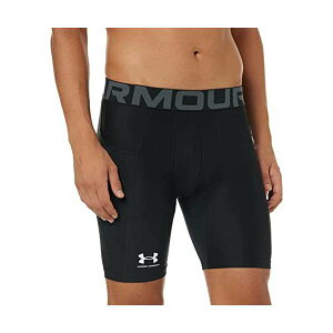 A_[A[}[(UNDER ARMOUR) RvbVEFA HG Armour Shorts BLACK/WHITE