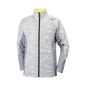 ミズノ(MIZUNO) トレーニングウェア ストレッチフリースジャケット ユニセックス 32MC7651 01 ホワイト
