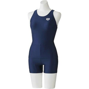 アリーナ(arena) 練習用 競泳水着 スクール水着 ガールズ セパレーツ ARN-701WJ ネイビー 120cmサイズ