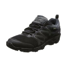 ミズノ(MIZUNO) ウォーキングシューズ ウエーブ ガゼル ゴアテックス 防水 B1GA170209 ブラック 3E